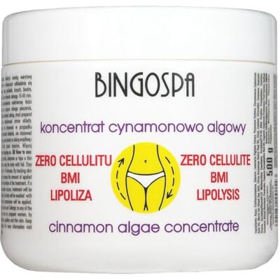 BingoSpa concentré d'algues anti-cellulite cannelle pour amincir, zeste d'orange, raffermir et modeler 500ml BingoSpa concentré d'algues anti-cellulite cannelle pour amincir, zeste d'orange, raffermir et modeler 500ml