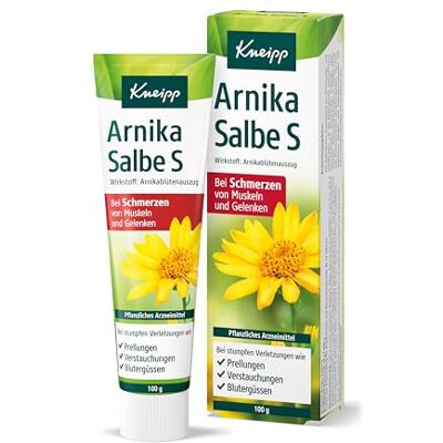 Kneipp Baume à l'arnica S, 100 g Médicament à base de plantes, pour les douleurs musculaires et articulaires Kneipp Baume à l'arnica S, 100 g Médicament à base de plantes, pour les douleurs musculaires et articulaires