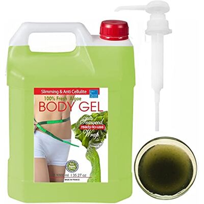 bleu & marine Bretania Gel Minceur Anti-cellulite 1L Soin Naturel Visage & Corps Algues Marins Concentré Perte de Poids Efficace, 1L (Lot de 1) bleu & marine Bretania Gel Minceur Anti-cellulite 1L Soin Naturel Visage & Corps Algues Marins Concentré Perte de Poids Efficace, 1L (Lot de 1)