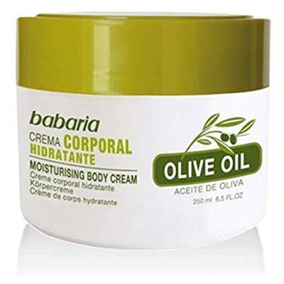 Babaria Crème corporelle à l'huile d'olive Nourrissante et hydratante Tous types de peaux 250 ml Babaria Crème corporelle à l'huile d'olive Nourrissante et hydratante Tous types de peaux 250 ml