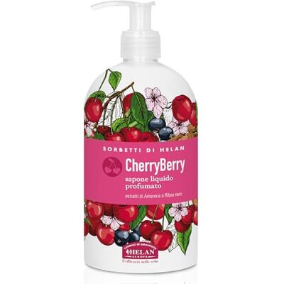 Helan I Sorbetti CherryBerry Revitalising, Scented Body Cream with Antioxidant Vitamin C & E, Blackcurrant, Black Cherry Gentle Moisturiser & Body Milk with Sweet Almond Oil Made in Italy, 150ml Helan I Sorbetti CherryBerry Revitalising, Scented Body Cream with Antioxidant Vitamin C & E, Blackcurrant, Black Cherry Gentle Moisturiser & Body Milk with Sweet Almond Oil Made in Italy, 150ml