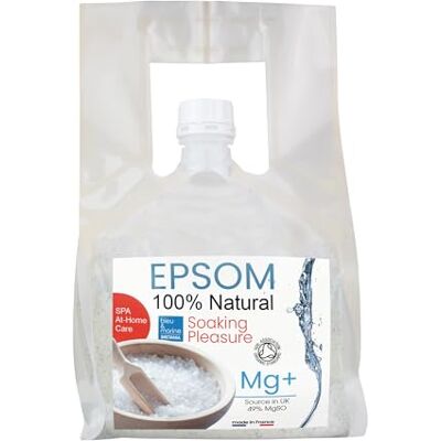 bleu & marine Bretania Sels d'Epsom Magnésium Naturel 6kg Bain de Pieds, Gommage Corporel, Masque Cheveux Adoucit, Exfolie la Peau, Revitalise, 6kg bleu & marine Bretania Sels d'Epsom Magnésium Naturel 6kg Bain de Pieds, Gommage Corporel, Masque Cheveux Adoucit, Exfolie la Peau, Revitalise, 6kg