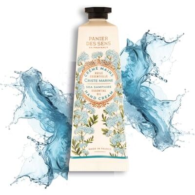 Panier des Sens Crème Mains Criste Marine Crème Mains Réparation Intense Beurre de Karité & Huile d'Olive 97% d'Ingrédients Naturels 30ml Panier des Sens Crème Mains Criste Marine Crème Mains Réparation Intense Beurre de Karité & Huile d'Olive 97% d'Ingrédients Naturels 30ml
