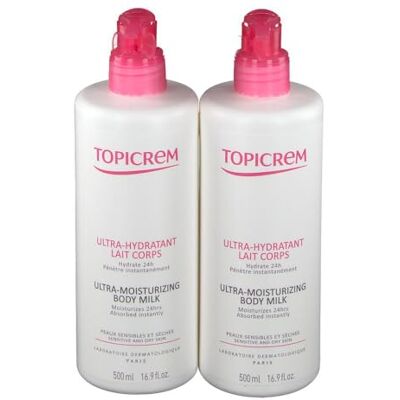 Topicrem Uh Leche Ultra-Hidratante Corporal Duo 2 X 500 Ml Topicrem Uh Leche Ultra-Hidratante Corporal Duo 2 X 500 Ml