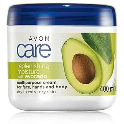 Avon Care Crème polyvalente Corps d'avocat 400 ml hydratant Avon Care Crème polyvalente Corps d'avocat 400 ml hydratant