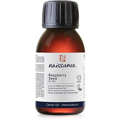 Naissance Huile De Pépins De Framboise (No. 251) 100ml Naturelle, Vegan Nourrissant Pour Visage, Cheveux, Peau, Cosmétique Vegan Et Sans OGM Naissance Huile De Pépins De Framboise (No. 251) 100ml Naturelle, Vegan Nourrissant Pour Visage, Cheveux, Peau, Cosmétique Vegan Et Sans OGM