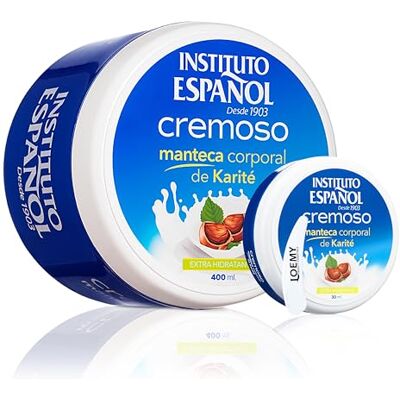 Instituto Español Creme Corps Hydratante Beurre de Karité, Crème Hydratante Vitamine ADEF, Crème Visage, Corps, Mains Apaisante Naturelle Soins de la Peau Sèche, Gercée, Set 430ml Instituto Español Creme Corps Hydratante Beurre de Karité, Crème Hydratante Vitamine ADEF, Crème Visage, Corps, Mains Apaisante Naturelle Soins de la Peau Sèche, Gercée, Set 430ml