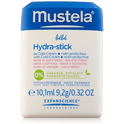 Mustela Hydra-Stick With Cold Cream Nutri-Protective 10 g Mustela Hydra-Stick With Cold Cream Nutri-Protective 10 g