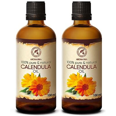 Trust Huile de Calendula 200ml 2 x 100ml Pur & Naturel Riche & Minéraux Vitamines Multifonctionnel Soins Intensifs Visage, Corps et Cheveux Fabrication de Cosmétiques Maison Trust Huile de Calendula 200ml 2 x 100ml Pur & Naturel Riche & Minéraux Vitamines Multifonctionnel Soins Intensifs Visage, Corps et Cheveux Fabrication de Cosmétiques Maison