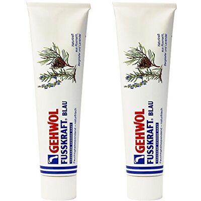 Gehwol Lot de 2 flacons de crème pour les pieds Bleu 125 ml Gehwol Lot de 2 flacons de crème pour les pieds Bleu 125 ml