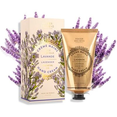 Panier des Sens Crème pour les mains pour peaux sèches Lavande Mini crème hydratante pour les mains au beurre de karité et à l'huile d'olive Soin des mains 97 % d'ingrédients naturels 75 97% naturel, karité et huile d'olive pour nourrir les mains très s Panier des Sens Crème pour les mains pour peaux sèches Lavande Mini crème hydratante pour les mains au beurre de karité et à l'huile d'olive Soin des mains 97 % d'ingrédients naturels 75 97% naturel, karité et huile d'olive pour nourrir les mains très s