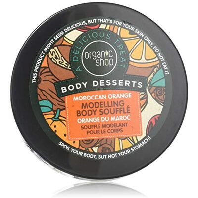 Organic Shop Dessert corporel Orange Moroccan Modeling Body Souffle 450 ml Organic Shop Dessert corporel Orange Moroccan Modeling Body Souffle 450 ml