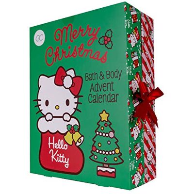 accentra Calendrier de l'Avent Hello Kitty 2021 pour les filles, rempli de produits de beauté, de bain, de soins et d'accessoires pour une saison de l'Avent détendue accentra Calendrier de l'Avent Hello Kitty 2021 pour les filles, rempli de produits de beauté, de bain, de soins et d'accessoires pour une saison de l'Avent détendue