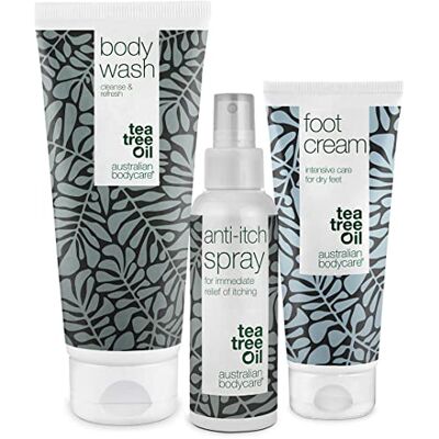 Ensemble de soins pour les pieds Australian Bodycare à l'huile d'arbre à thé Ensemble de soins pour les pieds Australian Bodycare à l'huile d'arbre à thé
