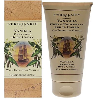L'Erbolario CRÈME PARFUMÉE AVEC VANILLE 150 ML L'Erbolario CRÈME PARFUMÉE AVEC VANILLE 150 ML