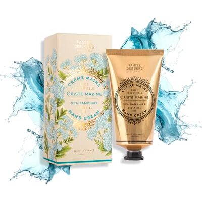 Panier des Sens Crème Mains Hydratante Criste Marine 75ml 97% naturel, karité et huile d’olive pour nourrir les mains très sèches avec un parfum marin, fabriquée en France. Panier des Sens Crème Mains Hydratante Criste Marine 75ml 97% naturel, karité et huile d’olive pour nourrir les mains très sèches avec un parfum marin, fabriquée en France.