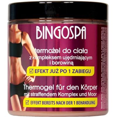 BingoSpa slim&strong anti-cellulite amincissant Thermogel brûlant les graisses avec tourbe 250g BingoSpa slim&strong anti-cellulite amincissant Thermogel brûlant les graisses avec tourbe 250g