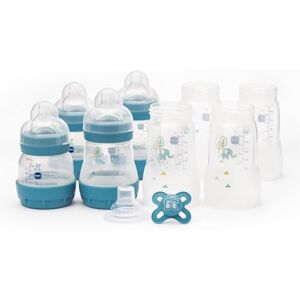 MAM Easy Start Kit de démarrage anti-coliques auto-stérilisant pour nouveau-né avec biberon et tétine, essentiels pour nouveau-né, bleu (les motifs peuvent varier) MAM Easy Start Kit de démarrage anti-coliques auto-stérilisant pour nouveau-né avec biberon et tétine, essentiels pour nouveau-né, bleu (les motifs peuvent varier)