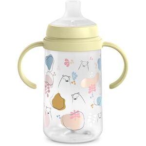 Suavinex , Biberon à Anses, Tasse Apprentissage Bébé avec Bec Souple en Silicone, Système Anti-Colique, Gourde Enfant avec Poignées, Antifuites, Passe au Lave-Vaisselle, +6 Mois, 270 ml, Bears Vert Suavinex , Biberon à Anses, Tasse Apprentissage Bébé avec Bec Souple en Silicone, Système Anti-Colique, Gourde Enfant avec Poignées, Antifuites, Passe au Lave-Vaisselle, +6 Mois, 270 ml, Bears Vert