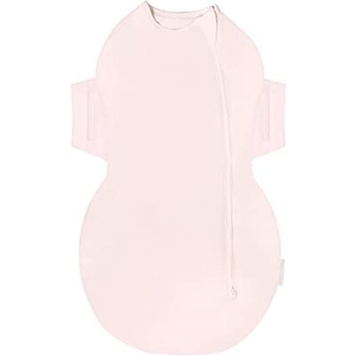 Happiest Baby Couverture d'emmaillotage SNOO Sack Comforter Cotton 100% Bio Favorise Un développement sain des Hanches (Rose, Moyen) Happiest Baby Couverture d'emmaillotage SNOO Sack Comforter Cotton 100% Bio Favorise Un développement sain des Hanches (Rose, Moyen)