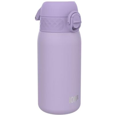 Ion8 Gourde Enfant Inox Léger, 400ml, Non Isolé, Anti-Fuite, Facile à Ouvrir, Verrouillage Sécurisé, Lavable au Lave-Vaisselle, Poignée de Transport, Facile à Nettoyer, Durable, Violet Clair Ion8 Gourde Enfant Inox Léger, 400ml, Non Isolé, Anti-Fuite, Facile à Ouvrir, Verrouillage Sécurisé, Lavable au Lave-Vaisselle, Poignée de Transport, Facile à Nettoyer, Durable, Violet Clair
