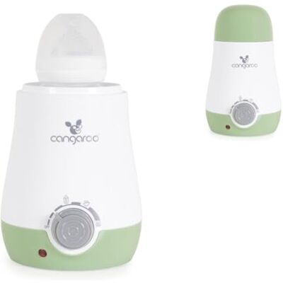 Cangaroo Chauffe-biberon BabyUno Stérilisation de petites pièces, vapeur, chauffage Vert clair Cangaroo Chauffe-biberon BabyUno Stérilisation de petites pièces, vapeur, chauffage Vert clair