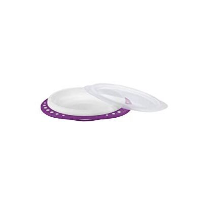 NUK Assiette avec couvercle NUK Assiette avec couvercle
