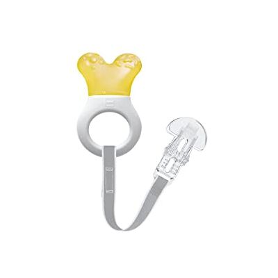MAM Anneau de dentition dès 2 mois, soulagement immédiat des dents ultérieures, avec de l'eau rafraîchissante, léger et facile à saisir, boucle incluse, facile à nettoyer, neutre, 1 pièce MAM Anneau de dentition dès 2 mois, soulagement immédiat des dents ultérieures, avec de l'eau rafraîchissante, léger et facile à saisir, boucle incluse, facile à nettoyer, neutre, 1 pièce
