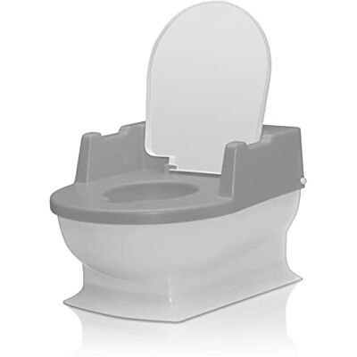Reer SitzFritz Toilettes pour enfant, pot et entraîneur de toilette, gris Reer SitzFritz Toilettes pour enfant, pot et entraîneur de toilette, gris