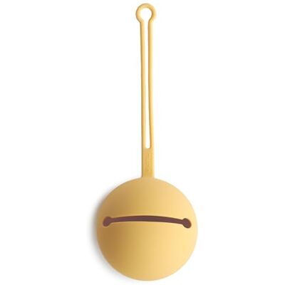 mushie Boite à Tétine Sucette en Silicone Sans BPA Accessoires pour Bébé, Jeunes Enfants Garçons et Filles Matériel Durable & de Haute Qualité, Daffodil, Compacte mushie Boite à Tétine Sucette en Silicone Sans BPA Accessoires pour Bébé, Jeunes Enfants Garçons et Filles Matériel Durable & de Haute Qualité, Daffodil, Compacte