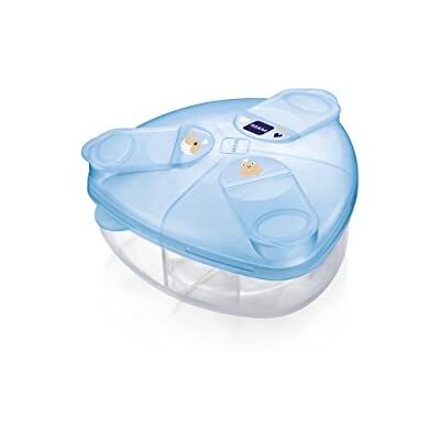 MAM Distributeur de lait en poudre, boîte de lait en poudre pour remplir facilement les biberons, la portion de lait peut contenir jusqu'à 3 portions, 0 mois + baleine/grenouille MAM Distributeur de lait en poudre, boîte de lait en poudre pour remplir facilement les biberons, la portion de lait peut contenir jusqu'à 3 portions, 0 mois + baleine/grenouille