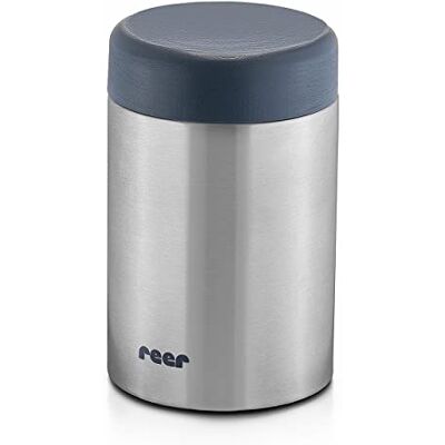 Reer Boîte Isotherme en Acier Inoxydable pour l'Alimentation du Bébé Argent 300 ml 90408 W Reer Boîte Isotherme en Acier Inoxydable pour l'Alimentation du Bébé Argent 300 ml 90408 W