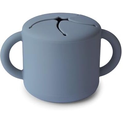 mushie Gobelet à goûter en silicone Boîte à sandwich pour enfants pour les déplacements Anti-fuite et passe au lave-vaisselle Facile à tenir pour les tout-petits Équipement de première qualité mushie Gobelet à goûter en silicone Boîte à sandwich pour enfants pour les déplacements Anti-fuite et passe au lave-vaisselle Facile à tenir pour les tout-petits Équipement de première qualité