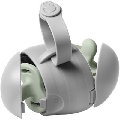 Ubbi - Porta ciuccio a 2 scomparti da passeggio - Gris - Porte-sucette Ubbi - Porta ciuccio a 2 scomparti da passeggio - Gris - Porte-sucette
