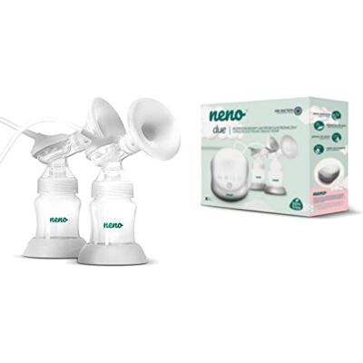 NENO ® DUE, Tire-Lait Électronique Double Avec 2 Modes Et 9 Niveaux De Puissance, Sucette Double, Batterie Rechargeable, Écran Tactile, Électrique, Sans BPA NENO ® DUE, Tire-Lait Électronique Double Avec 2 Modes Et 9 Niveaux De Puissance, Sucette Double, Batterie Rechargeable, Écran Tactile, Électrique, Sans BPA