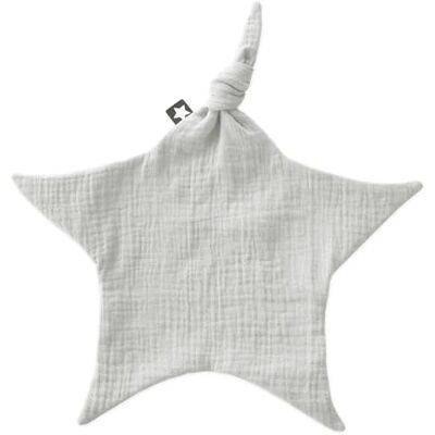 Julius Zöllner Doudou en mousseline 100% coton 35 cm Certifié Oeko-Tex Standard 100 Fabriqué en Allemagne Gris Julius Zöllner Doudou en mousseline 100% coton 35 cm Certifié Oeko-Tex Standard 100 Fabriqué en Allemagne Gris