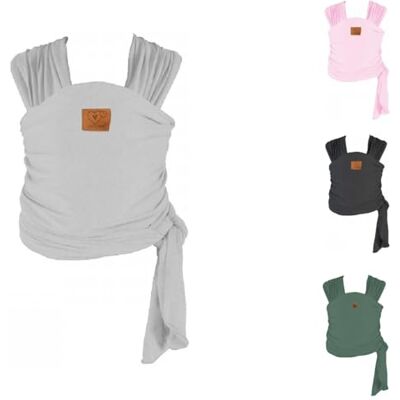 Cangaroo Cherish Porte-bébé Taille universelle à partir de 3 mois Gris Cangaroo Cherish Porte-bébé Taille universelle à partir de 3 mois Gris