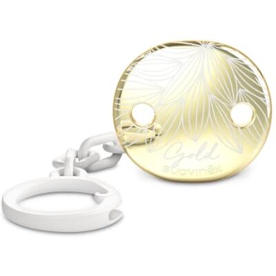 Suavinex Chaîne de tétine Gold Grey SXSGW1080125 Suavinex Chaîne de tétine Gold Grey SXSGW1080125