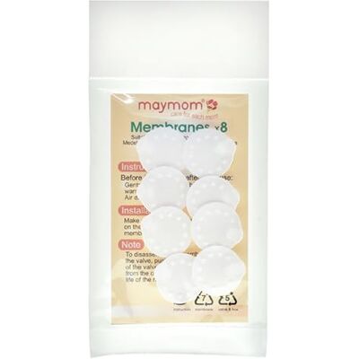 Maymom Nouvelles membranes pour tire-lait Medela 8-Pk Partie # 87088, PIS, Pour MINIKIT DUO MINIKIT SOLO Maymom Nouvelles membranes pour tire-lait Medela 8-Pk Partie # 87088, PIS, Pour MINIKIT DUO MINIKIT SOLO