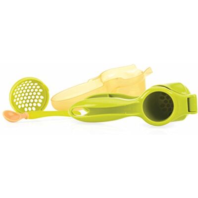 Nuby ID5624 Presse purée aliments ou légumes avec cuillère Nuby ID5624 Presse purée aliments ou légumes avec cuillère