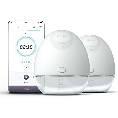 Elvie Tire-lait électrique Sans bruit, Portable Pas de serpents, Pas de câbles, Pas de tracas S'adapte à votre soutien-gorge et dans votre vie Elvie Tire-lait électrique Sans bruit, Portable Pas de serpents, Pas de câbles, Pas de tracas S'adapte à votre soutien-gorge et dans votre vie