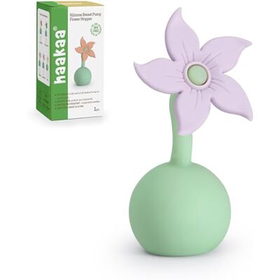 haakaa Tire-lait manuel (lavande) – Fabriqué en silicone de qualité supérieure, sans BPA, compatible avec tous les tire-lait haakaa Tire-lait manuel (lavande) – Fabriqué en silicone de qualité supérieure, sans BPA, compatible avec tous les tire-lait