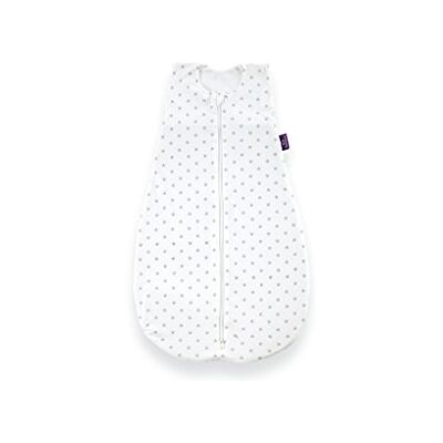 TRÄUMELAND Sac de Nuit Bébé LIEBMICH Coton Étoiles gris Taille 90 - Sac de sommeil bébé TRÄUMELAND Sac de Nuit Bébé LIEBMICH Coton Étoiles gris Taille 90 - Sac de sommeil bébé