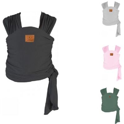 Cangaroo Cherish Porte-bébé Taille universelle à partir de 3 mois Noir Cangaroo Cherish Porte-bébé Taille universelle à partir de 3 mois Noir