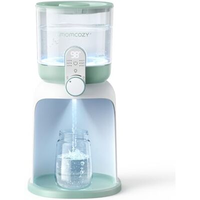 Momcozy Chauffe-Biberon, Double Veilleuse, 1685ml, 6 Températures, Précis Instantané, Distributeur, Allaitement, Bébé, Nouveau-né, Nuit, Préparation lait, Réservoir, Compact, Cadeau, Hygiène, Voyage Momcozy Chauffe-Biberon, Double Veilleuse, 1685ml, 6 Températures, Précis Instantané, Distributeur, Allaitement, Bébé, Nouveau-né, Nuit, Préparation lait, Réservoir, Compact, Cadeau, Hygiène, Voyage