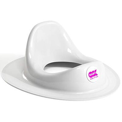 OKBABY Ergo Réducteur de WC avec assise ergonomique et confortable, blanc OKBABY Ergo Réducteur de WC avec assise ergonomique et confortable, blanc