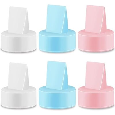Maymom Lot de 6 valves de rechange compatibles avec Spectra S1/S2/9 Plus/Dew 350, couleurs mélangées Maymom Lot de 6 valves de rechange compatibles avec Spectra S1/S2/9 Plus/Dew 350, couleurs mélangées