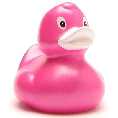 Duckshop Elena Canard de bain – Rose métallisé I Canard couineur I L : 9 cm Duckshop Elena Canard de bain – Rose métallisé I Canard couineur I L : 9 cm