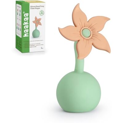 haakaa Tire-lait manuel en forme de fleur (abricot) – Fabriqué en silicone de qualité supérieure, sans BPA, compatible avec tous les tire-lait haakaa Tire-lait manuel en forme de fleur (abricot) – Fabriqué en silicone de qualité supérieure, sans BPA, compatible avec tous les tire-lait
