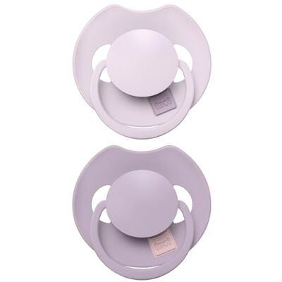 Difrax LOVI Sucette Dynamique 0 à 6 Mois Rose Clair & Violet 2 Pièces Facile à Accepter, Sans BPA, Silicones de haute qualité et durables Difrax LOVI Sucette Dynamique 0 à 6 Mois Rose Clair & Violet 2 Pièces Facile à Accepter, Sans BPA, Silicones de haute qualité et durables